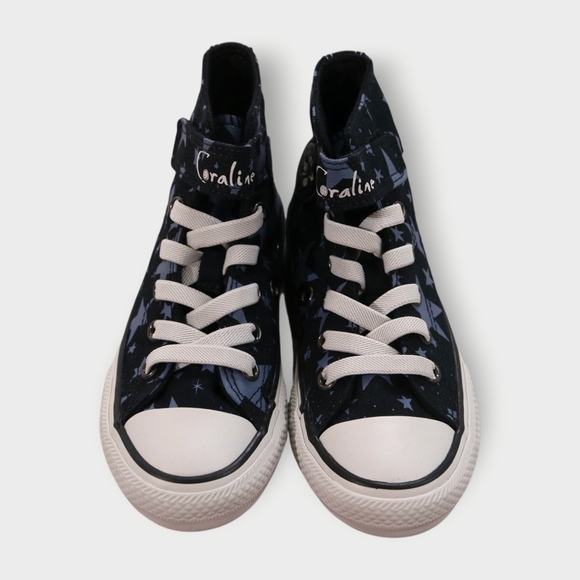 Rare NWB Converse X Coraline Chuck Taylor All Star Size US 11 Kids Laika NEW - Picture 6 of 13